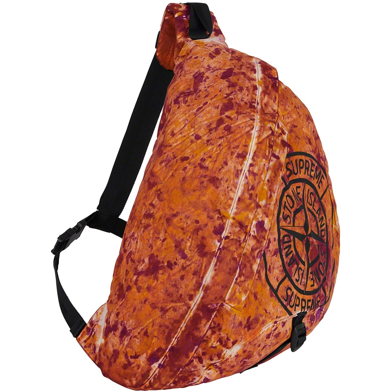 Supreme®/Stone Island® Painted Camo Nylon Shoulder Bag view 10